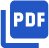 PDF document icon