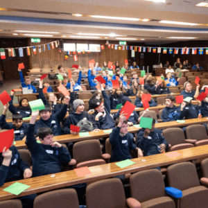 Group of children during Active Citizenship Day